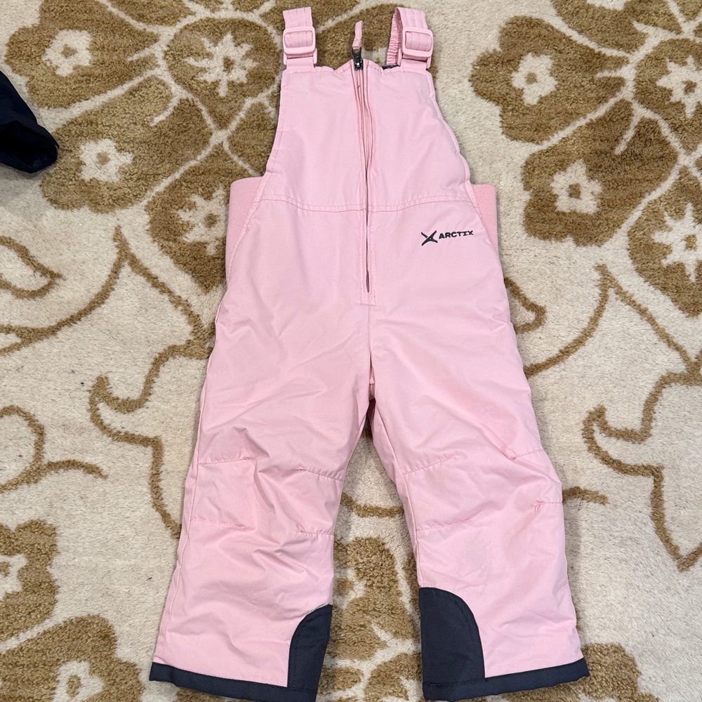 Arctix Kids Light Pink Overalls